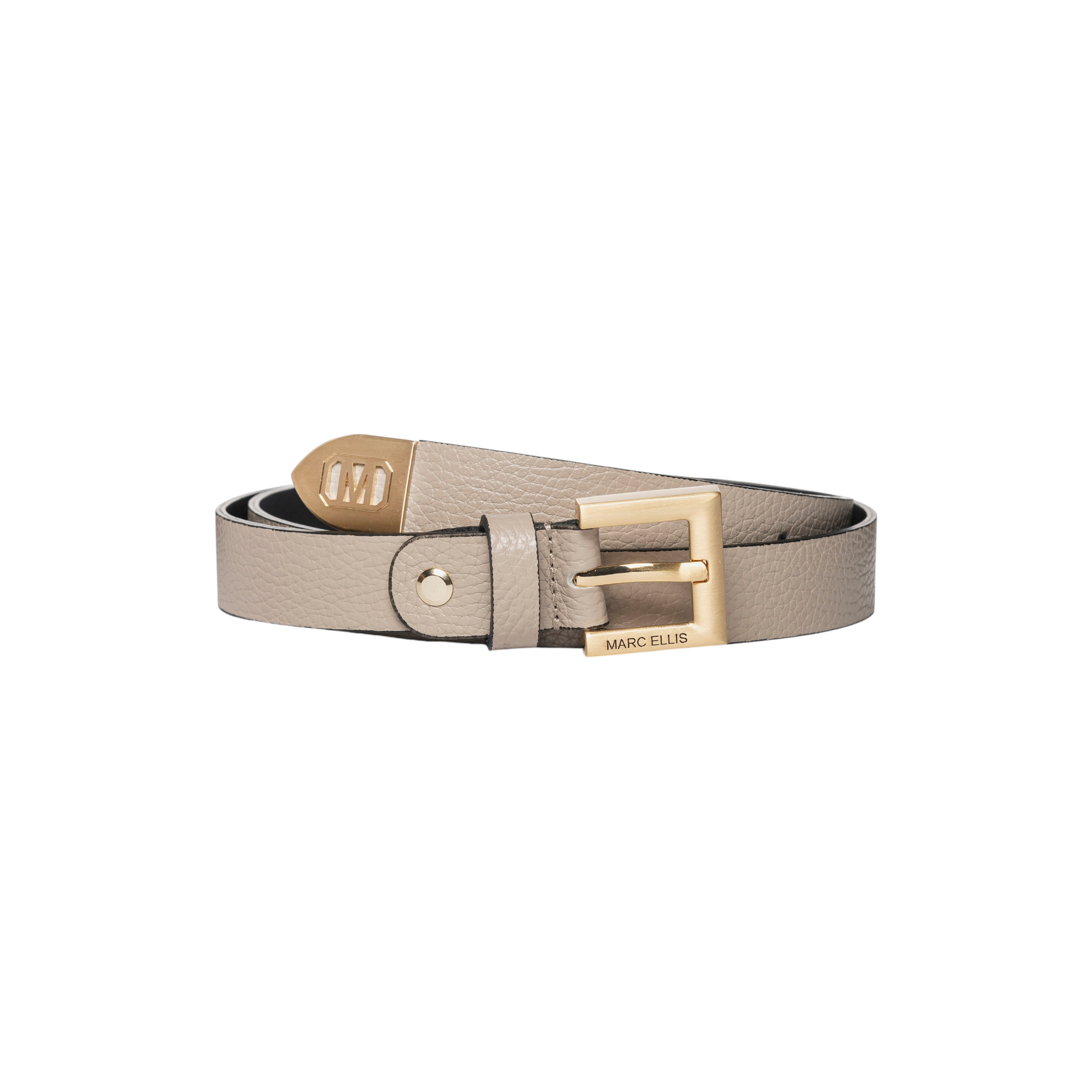 MARC ELLIS ME BELT 161 DO TAUPE GOLD