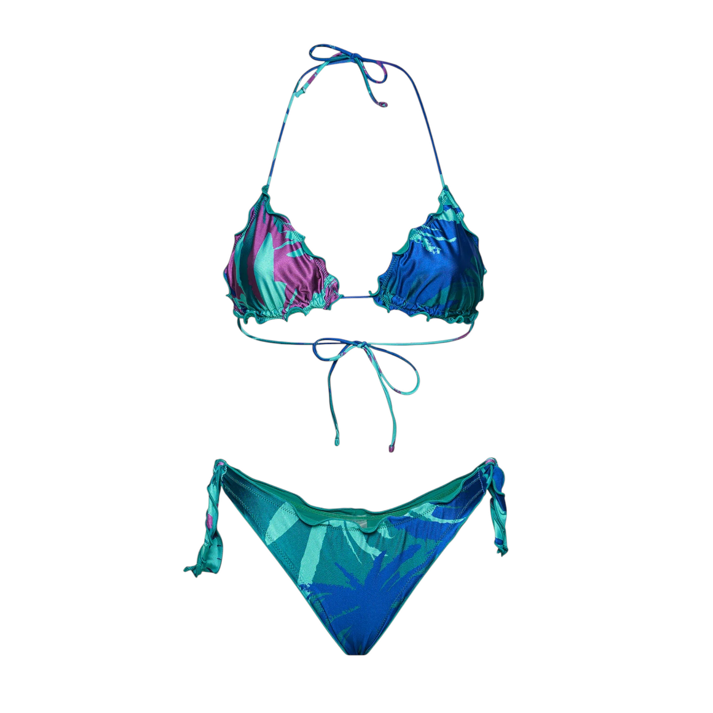 MF26-SW1500-X45 - ME FUI BIKINI TRIANGOLO ARRICCIATO FANTASIA