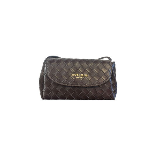 MILENKA  SHOUDER BAG COCOA MARC ELLIS