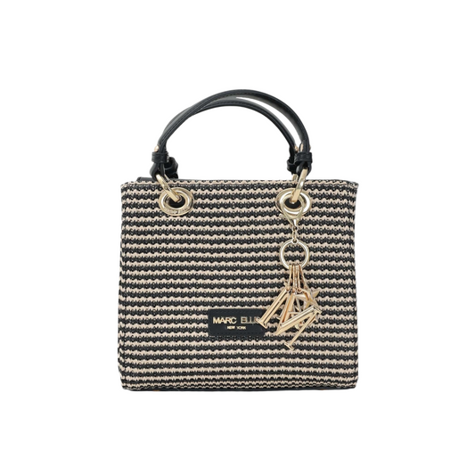 MISSYSTRAWM - MARC ELLIS BORSA MISSY STRAW M NERO 