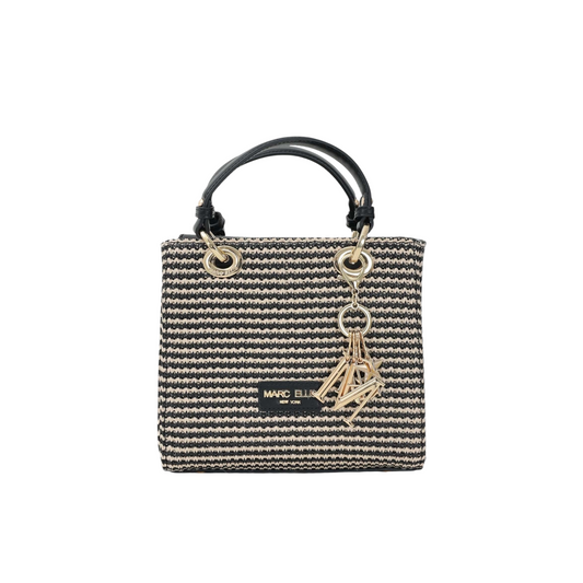 MISSYSTRAWS - MARC ELLIS BORSA MISSY STRAW S NERO 