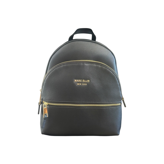 MORGAN BACKPACK BLACK GOLD MARC ELLIS
