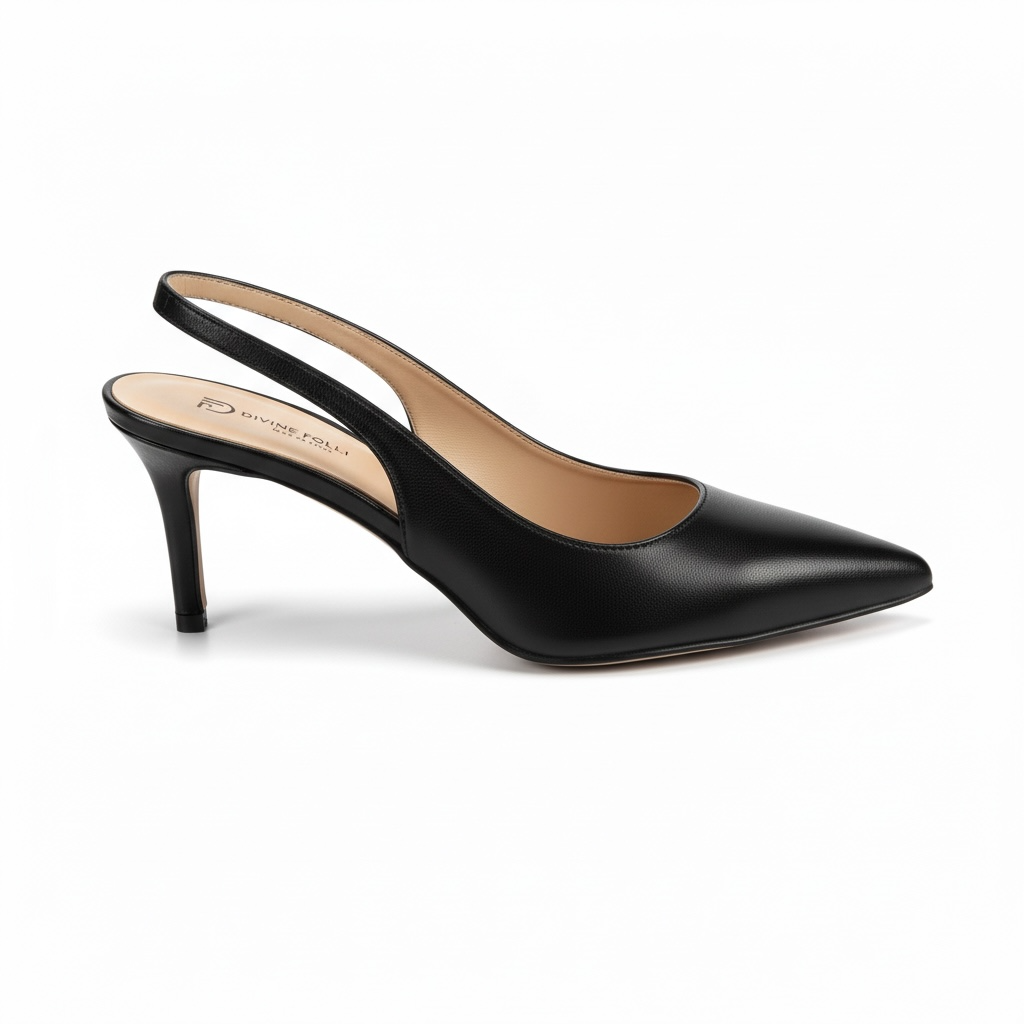 P7061L - DIVINE FOLLIE SLINGBACK NERO