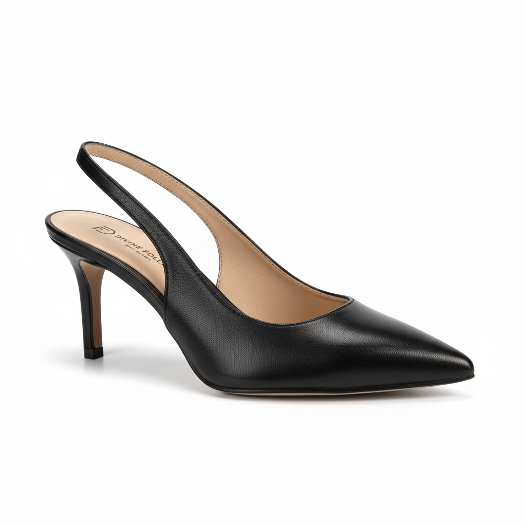 Divine Follie - SlingBack Nero