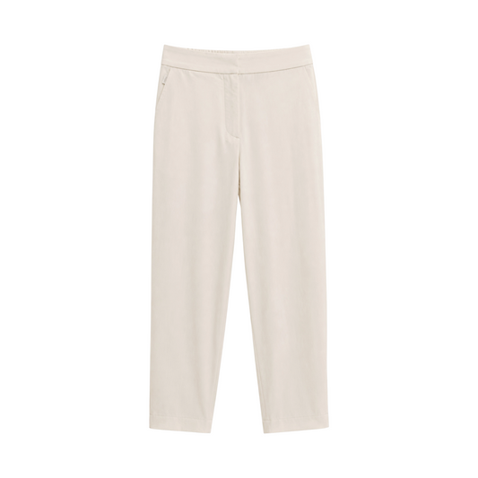 PA008 - JIJIL PANTALONE POPELINE AVORIO