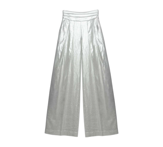 PA127 - JIJIL PANTALONE SPACE ARGENTO