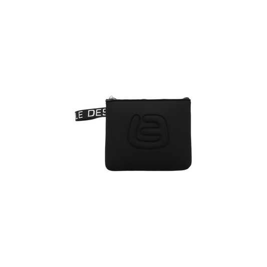 LA FILLE DES FLEURS BORSELLO PETIT ALAIN TEKNO FABRIC BLACK