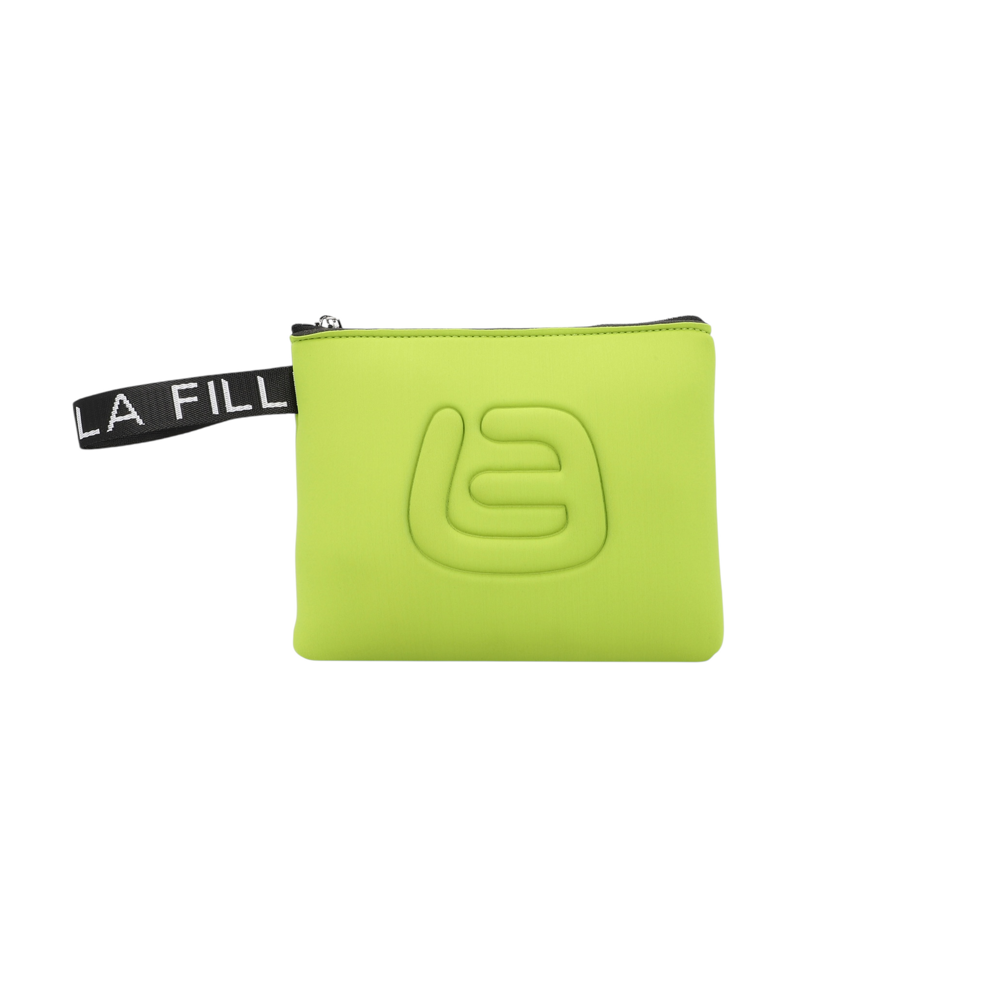 La Fille des Fleurs - Borsello Petit Alain Tekno Fabric verde acido