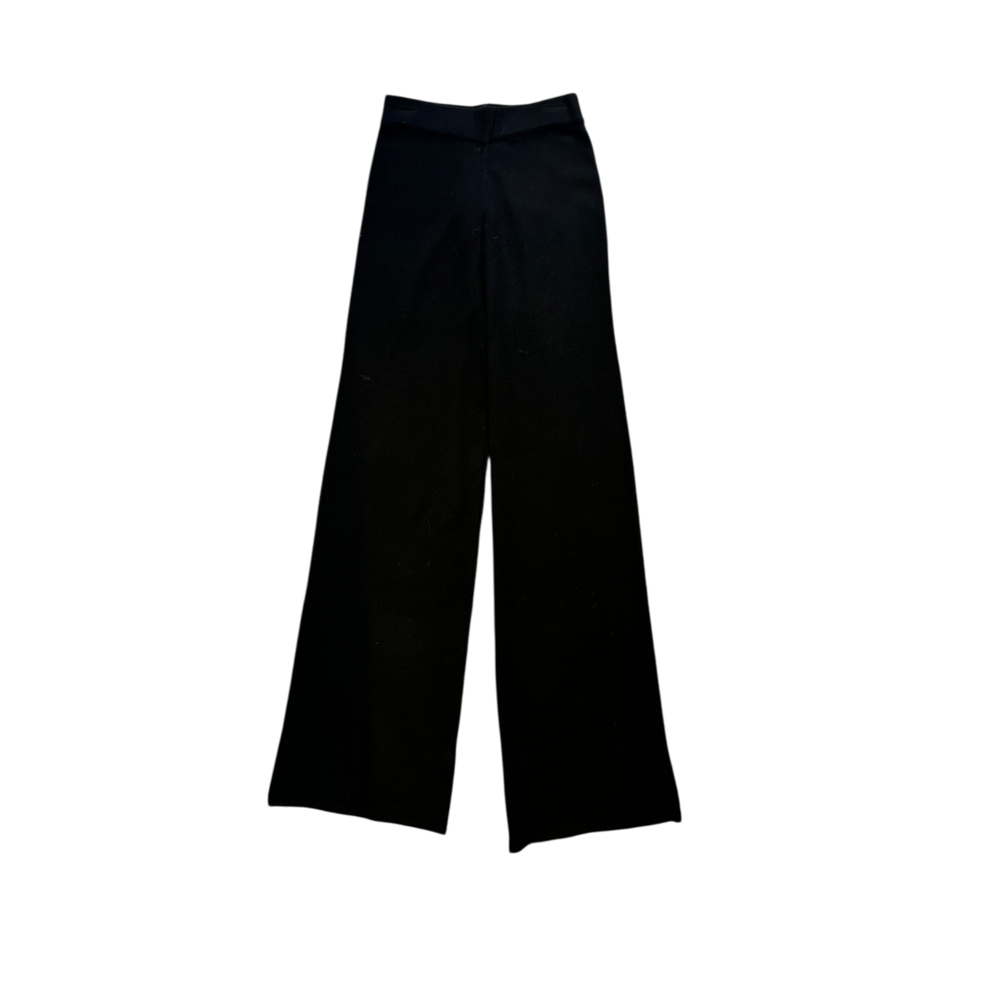 PK015 - JIJIL PANTALONE IN MAGLIA NERO