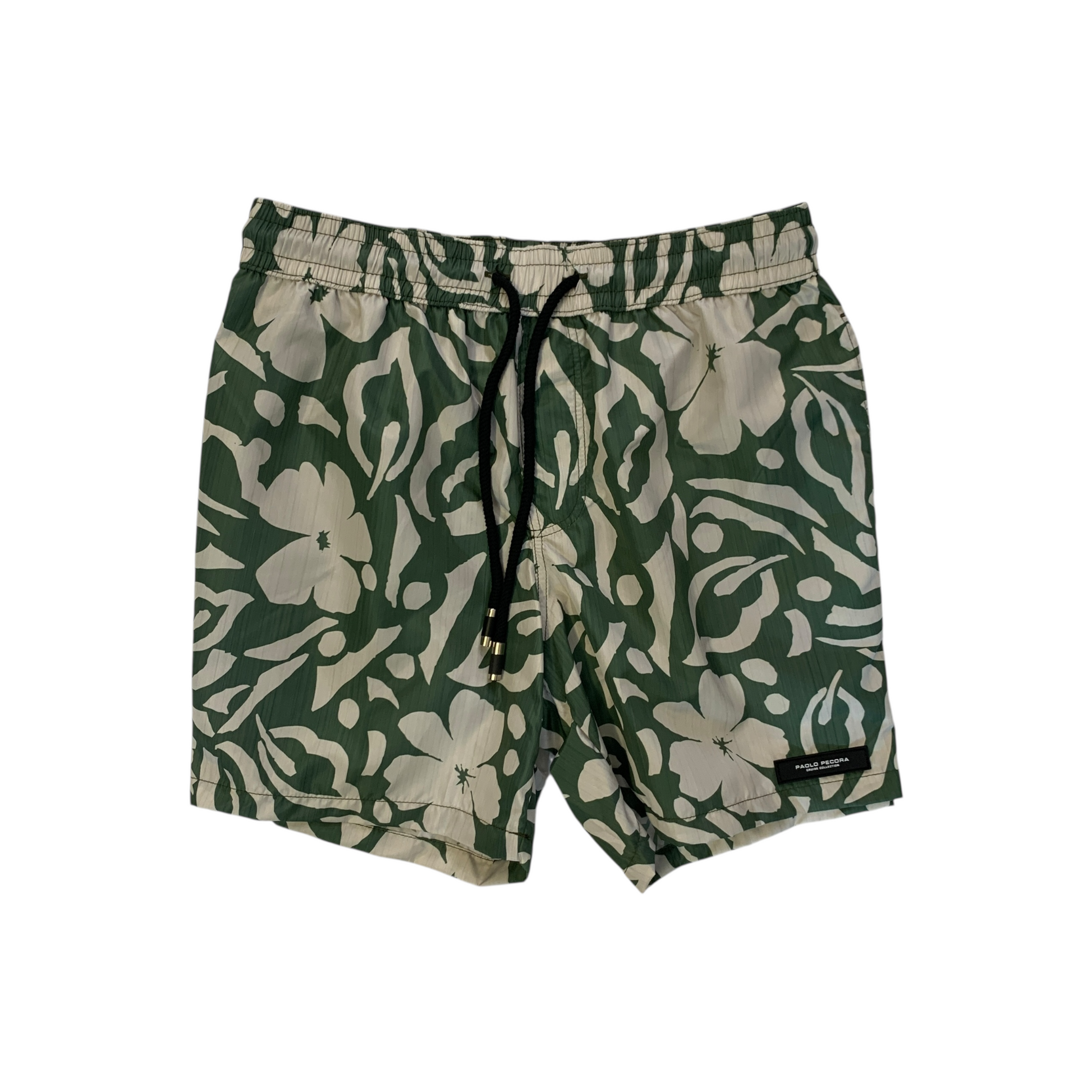 PP1041 - PAOLO PECORA BEACHWEAR SHORT VAR.12 FOGLIA
