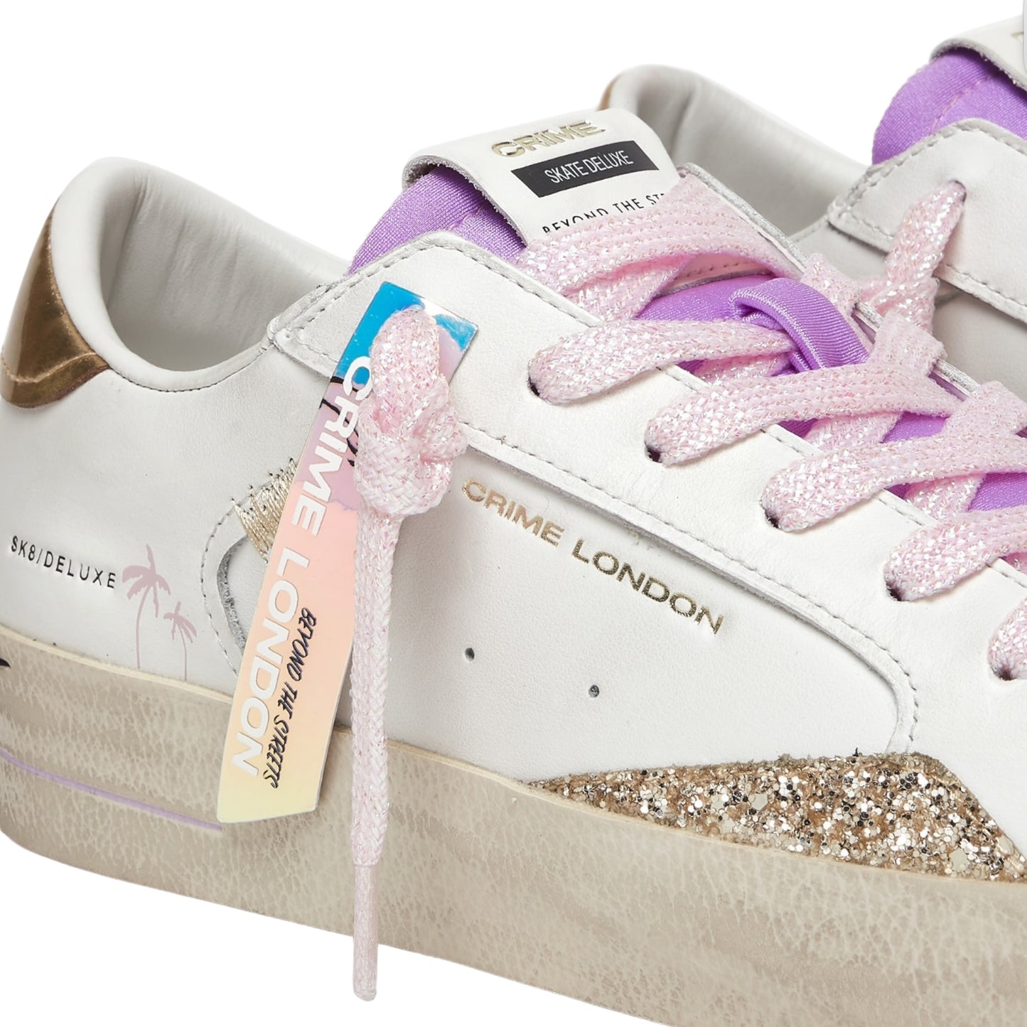 Crime London - Sneakers Sk8 Deluxe Sugar Plum