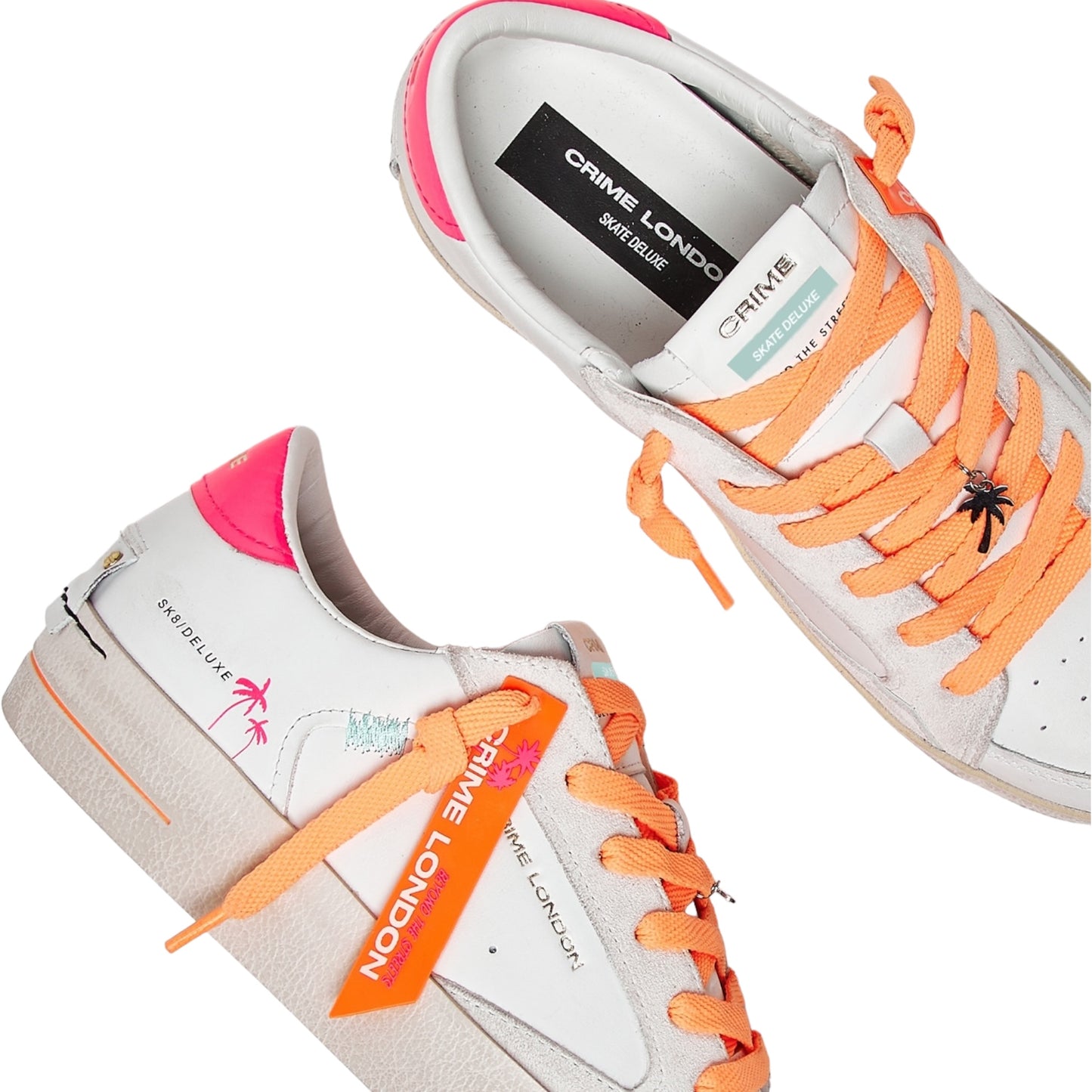 Crime London - Sk8 Deluxe Tropicana Sneakers 