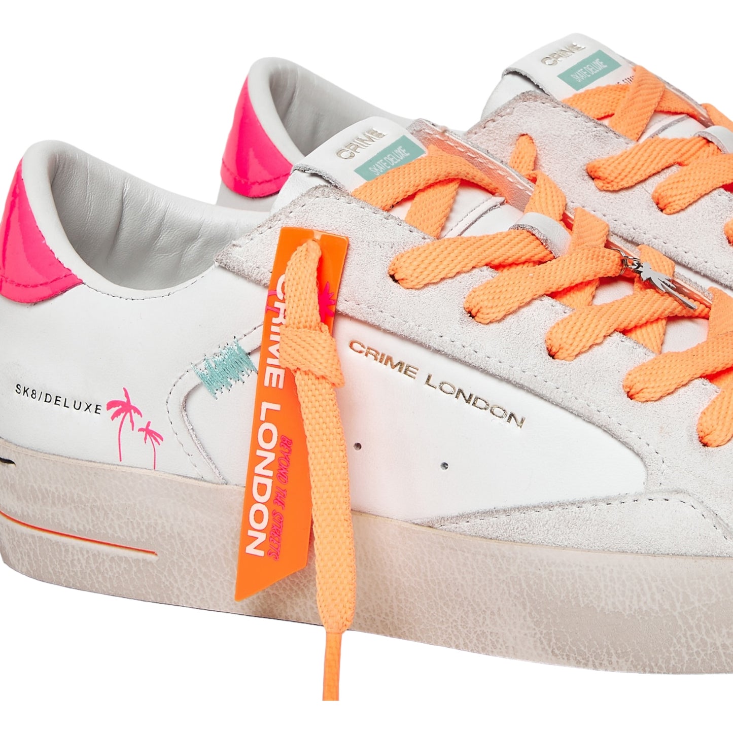 Crime London - Sk8 Deluxe Tropicana Sneakers 