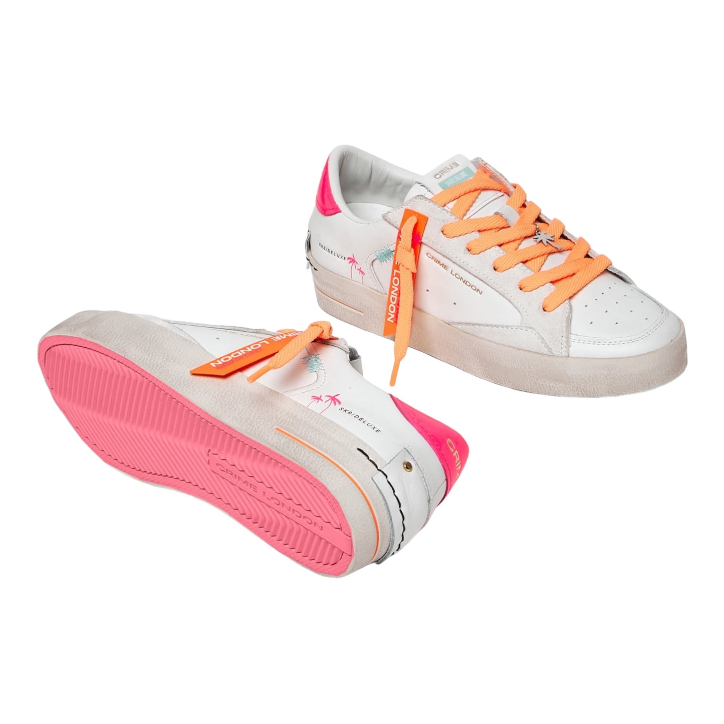 Crime London - Sk8 Deluxe Tropicana Sneakers 