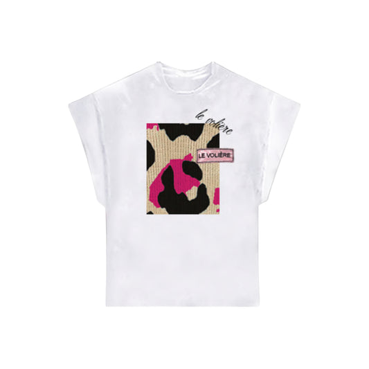 Le Voliere - T-shirt Leopard