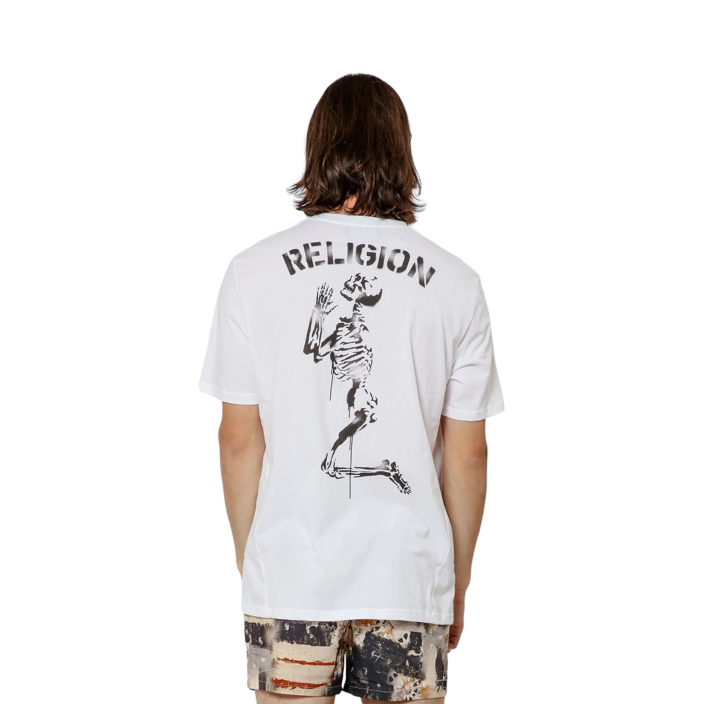 Religion - Pray Skeleton T-shirt