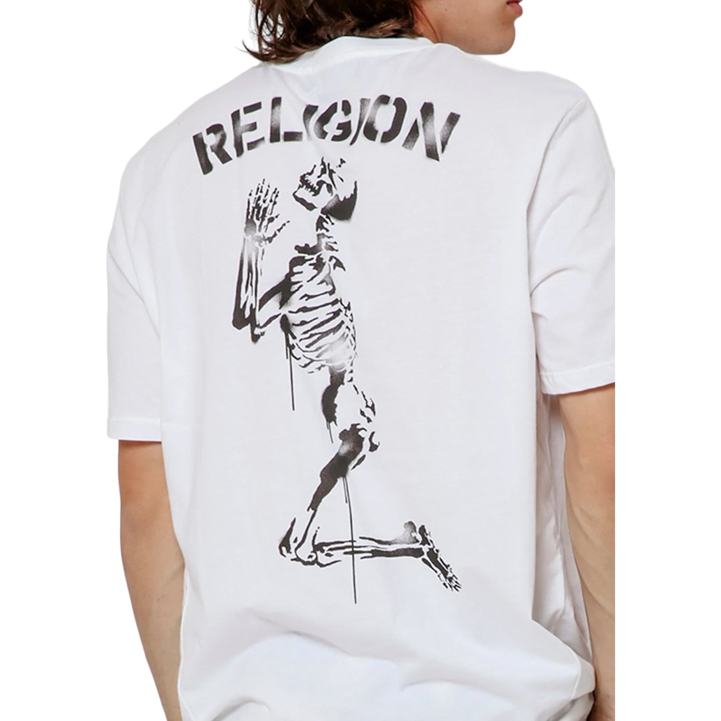 Religion - Pray Skeleton T-shirt