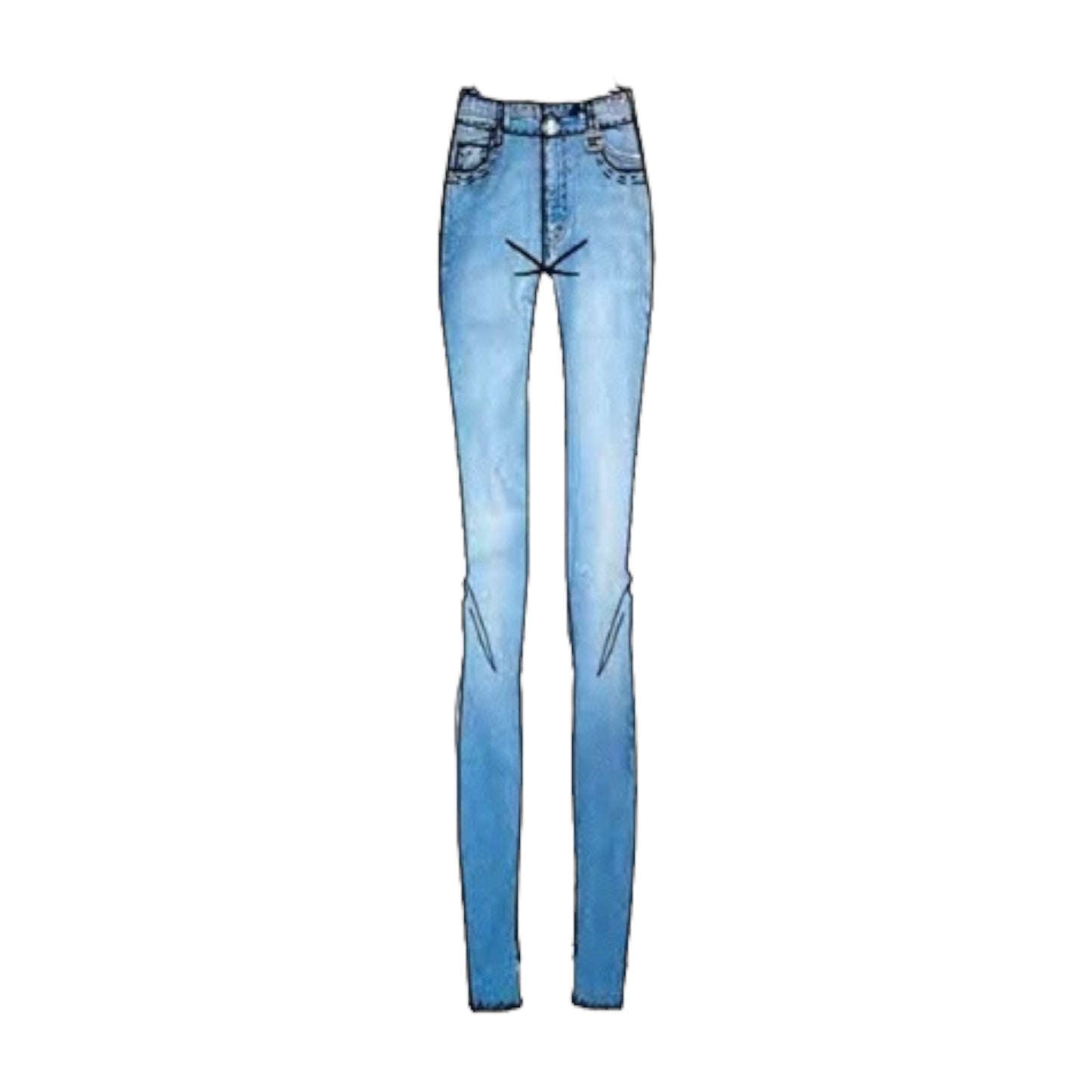 Gaelle Paris - Pantalone Skinny