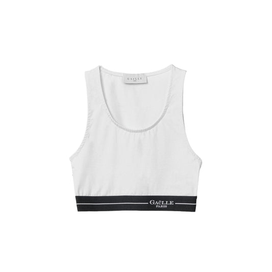 Gaelle Paris - Crop Top Logo