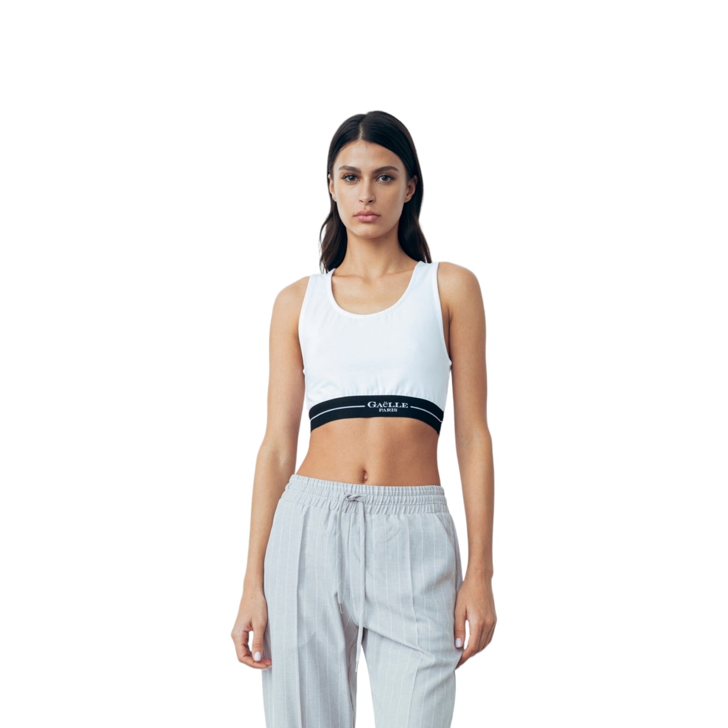 Gaelle Paris - Crop Top Logo