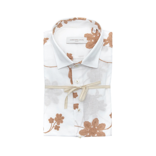 SAM855 - ALESSANDRO LAMURA CAMICIA SAM BIANCO