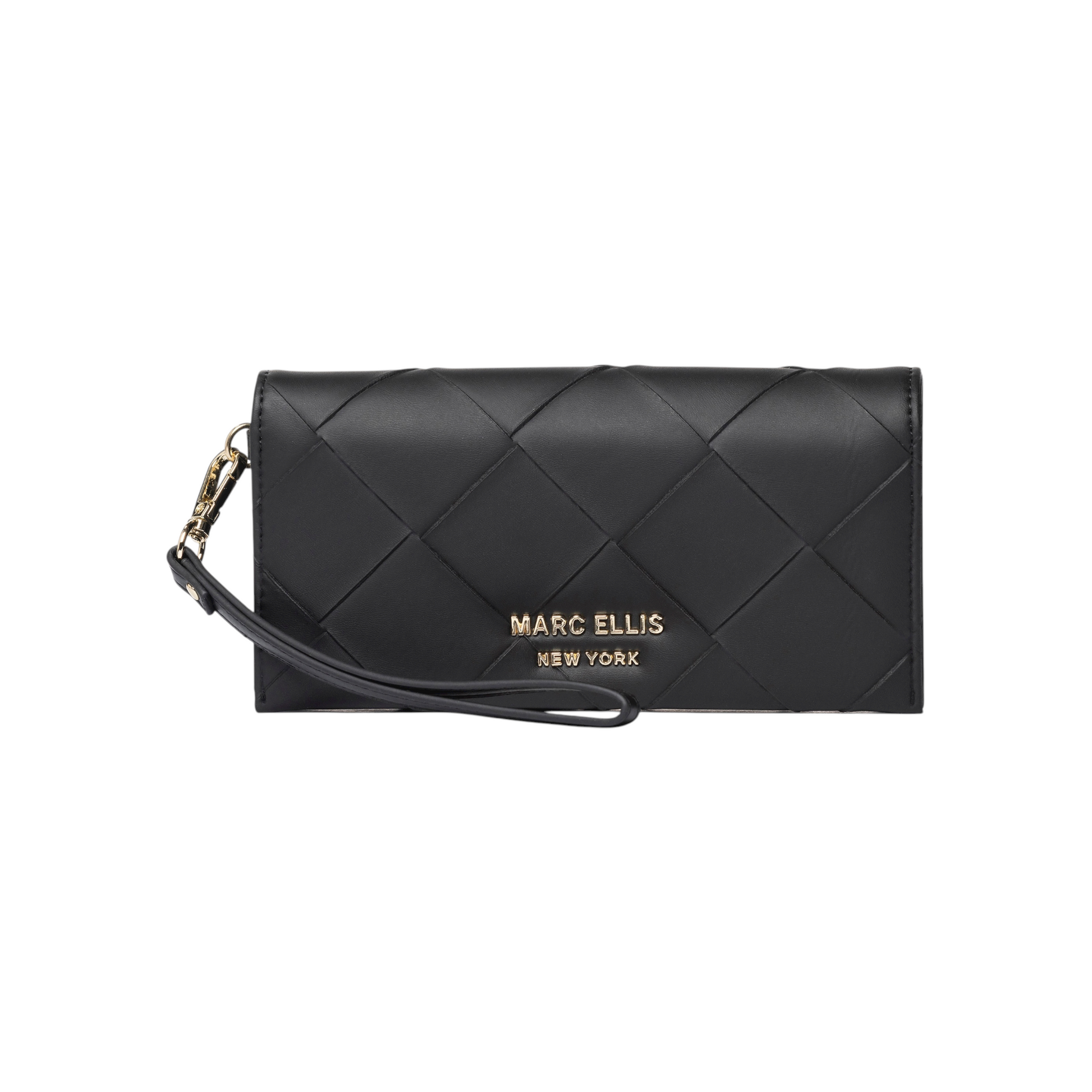 MARC ELLIS PORTAFOGLIO SOPHIA WALLET BLACK GOLD