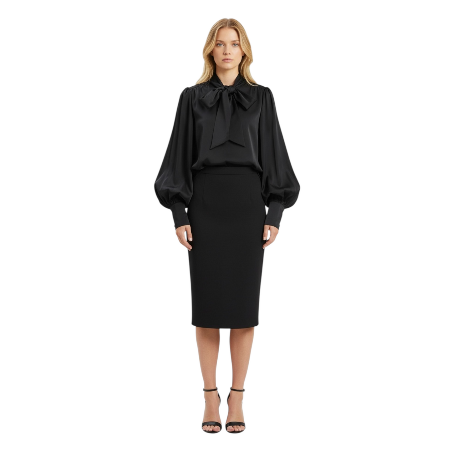 TAB0210 - VICOLO CAMICIA FIOCCO NERO