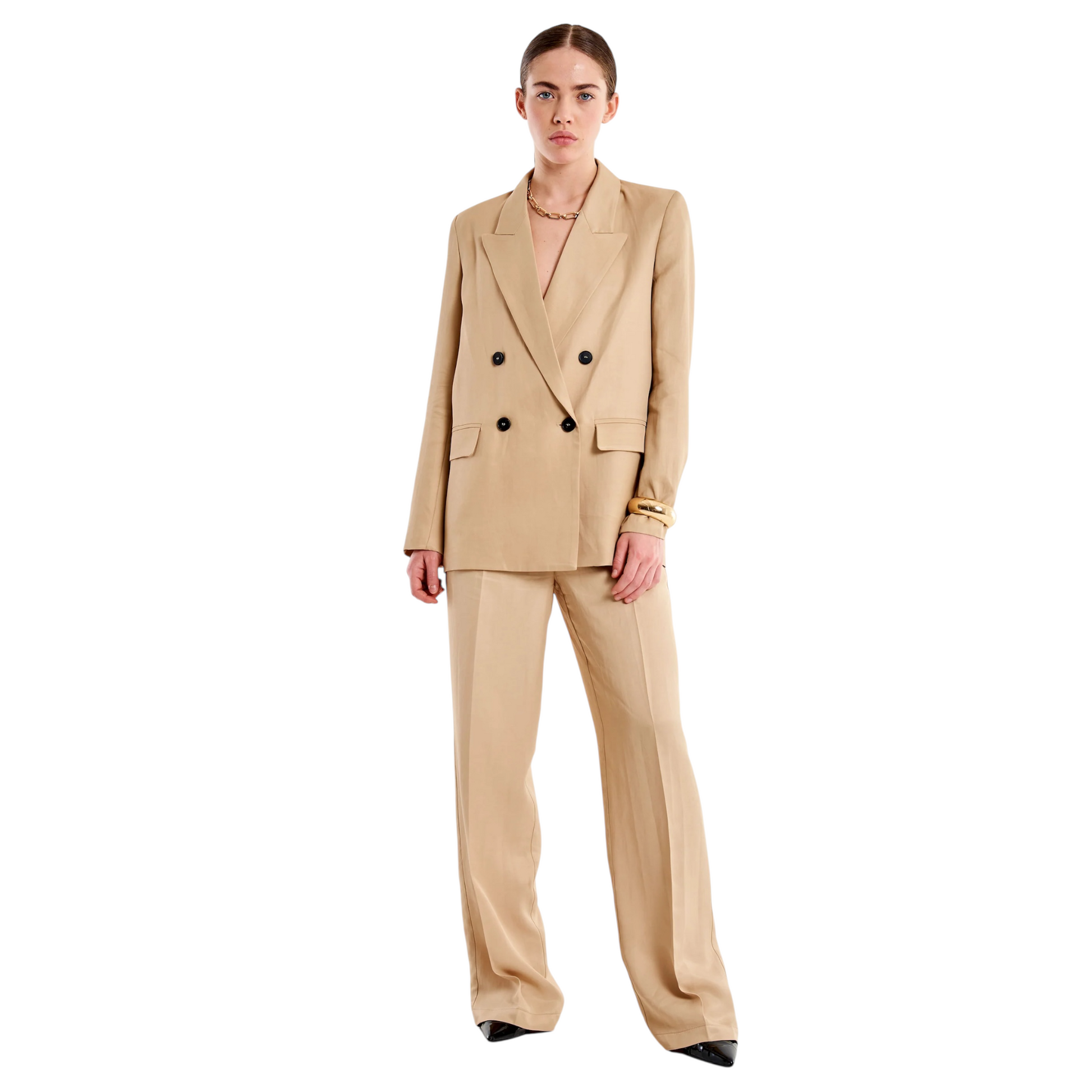 TAB0240 - VICOLO BLAZER DOPPIOPETTO BEIGE