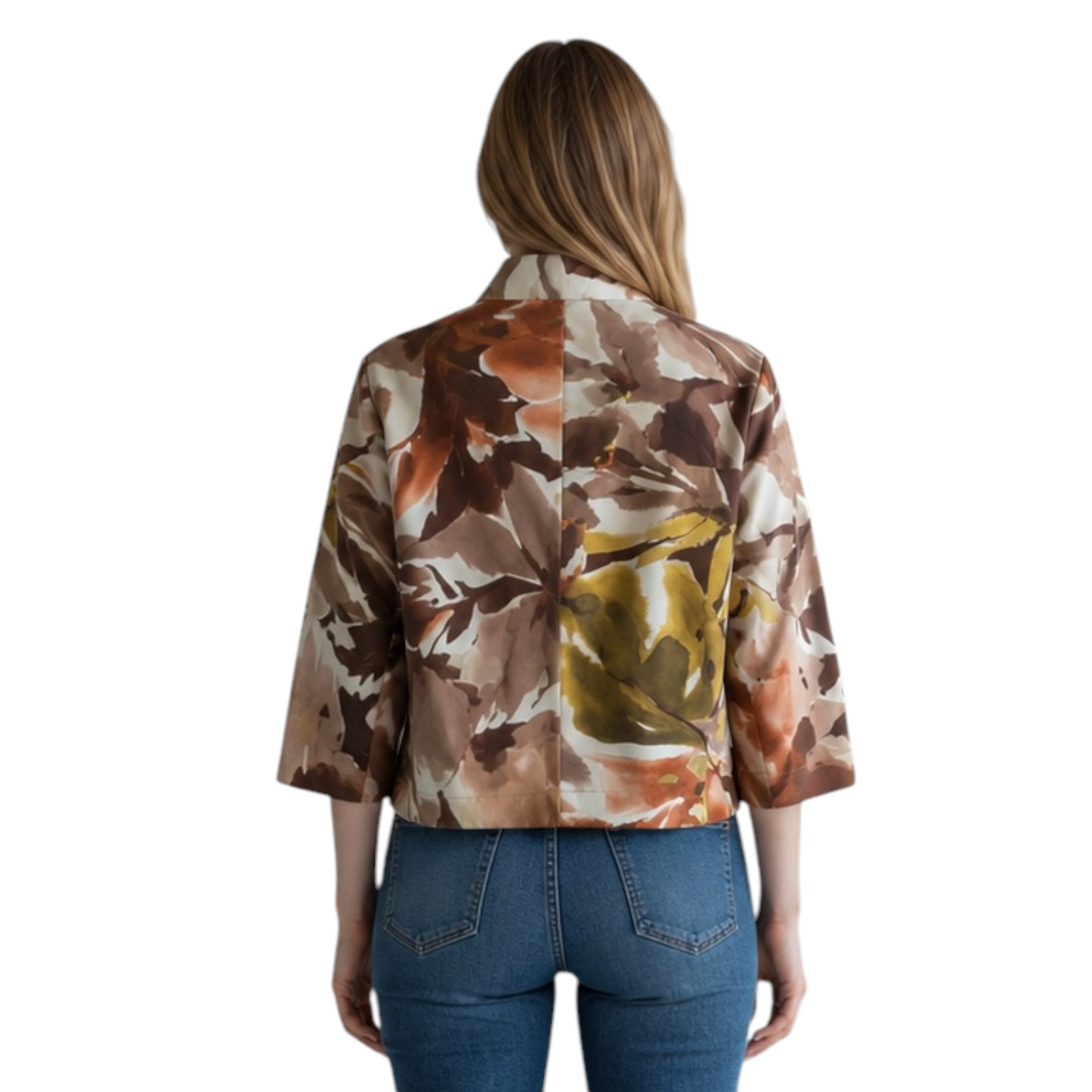 Vicolo - Blazer Cropped Fantasia