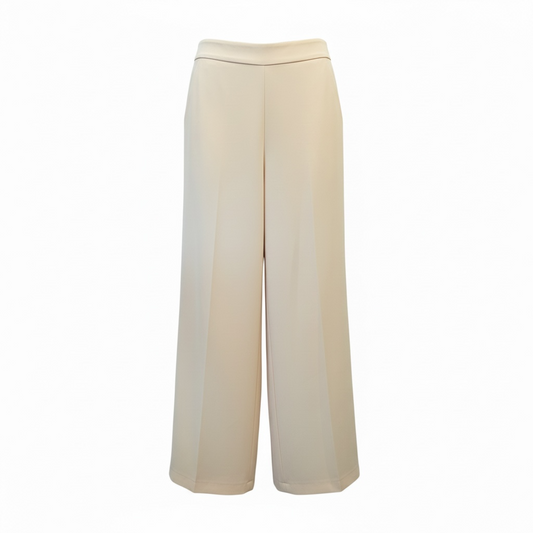 TAC0409 - VICOLO PANTALONE CON ELASTICO FLUIDO VANIGLIA