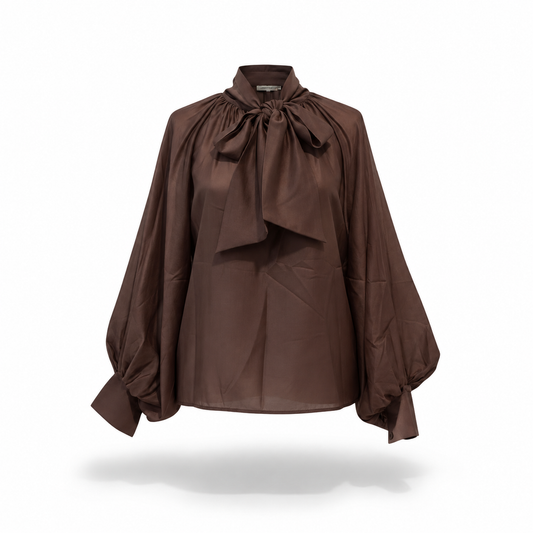 TAC0429 - VICOLO CAMICIA FIOCCO MORO