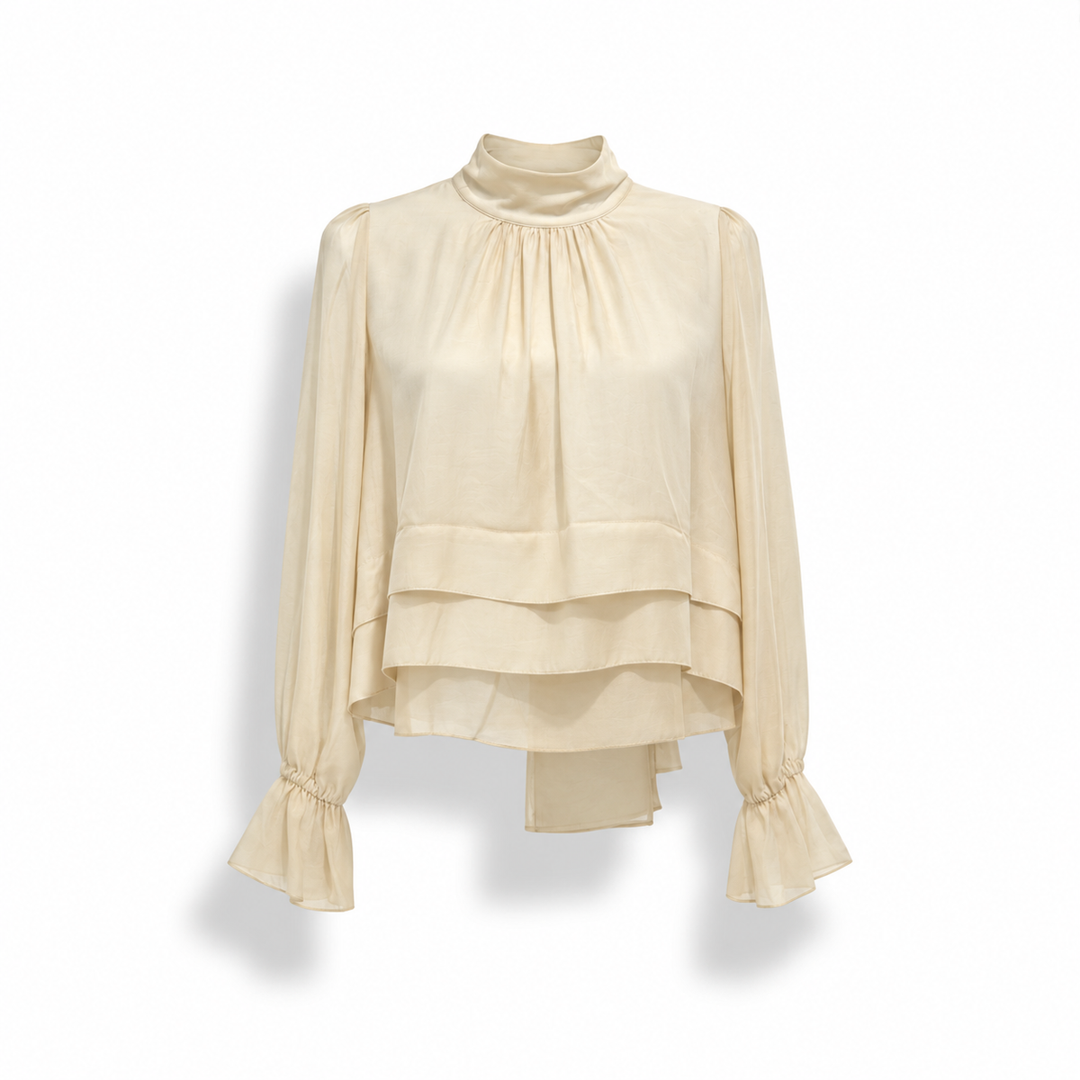 TAC0430 - VICOLO CAMICIA BALZE VANIGLIA
