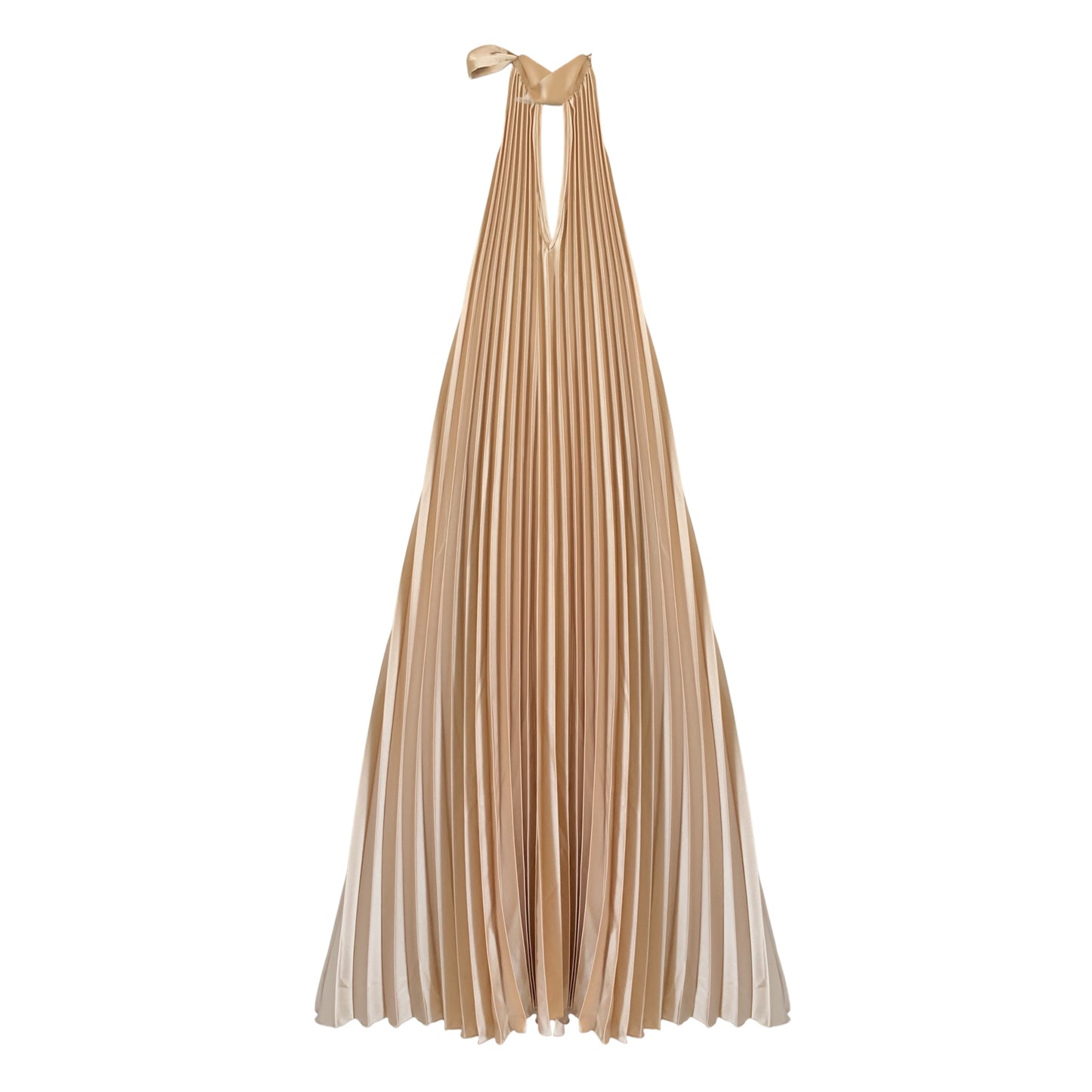 TD2853 - Vicolo Abito Plisse Beige