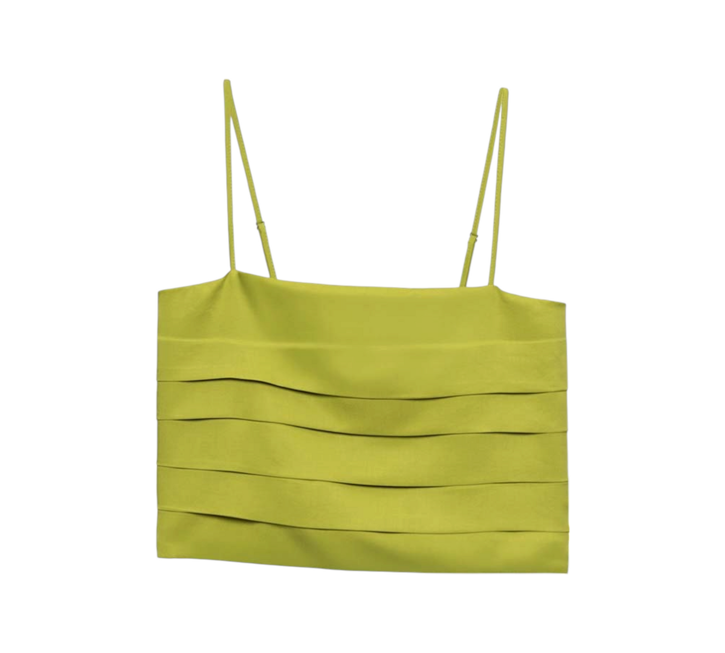 TP114 - JIJIL TOP BRETELLINE VERDE