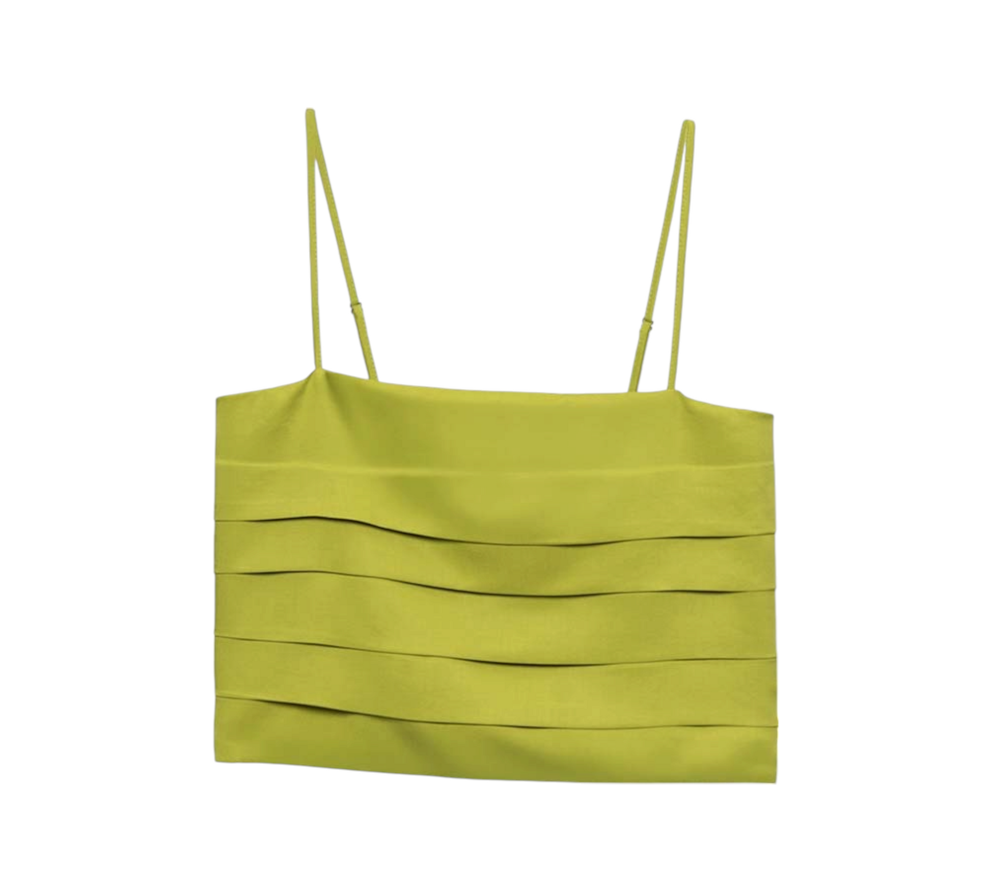 TP114 - JIJIL TOP BRETELLINE VERDE