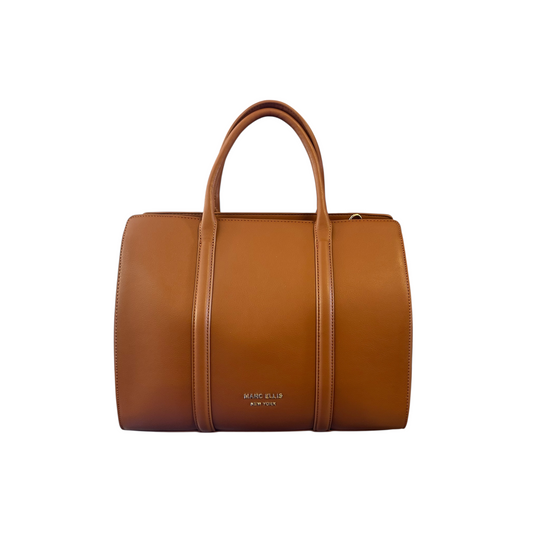 TRENDY TOTE BAG DARK CUOIO MARC ELLIS