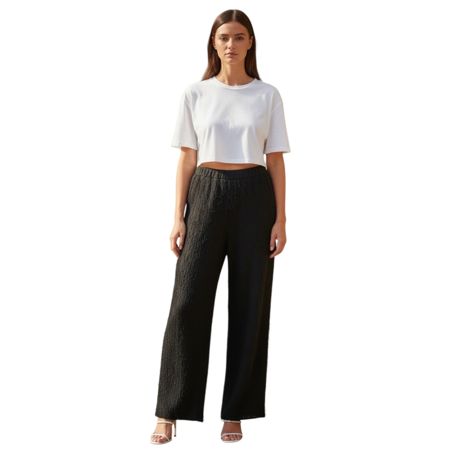 VISU-387 - HANAMI D'OR PANTALONE VISU NERO