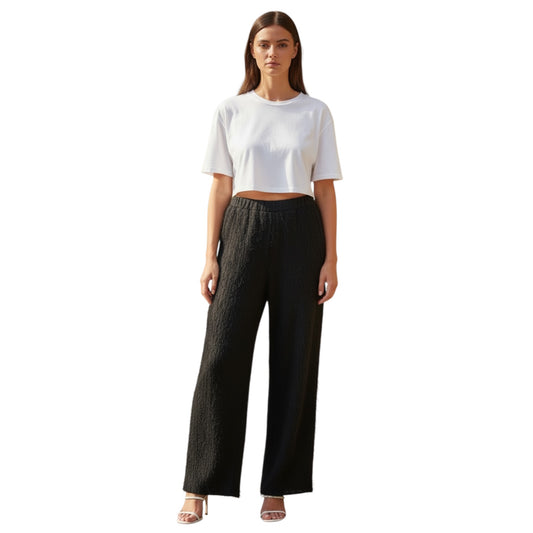 VISU-387 - HANAMI D'OR PANTALONE VISU NERO