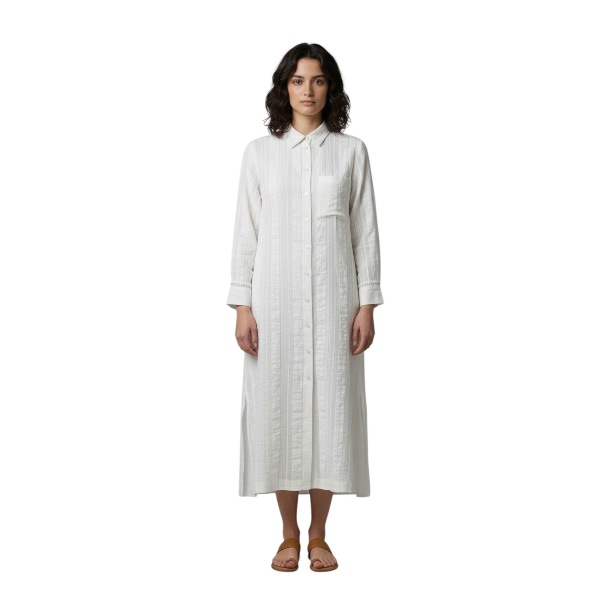 VITTORI-386 - HANAMI D'OR CHEMISIER VITTORI IVORY
