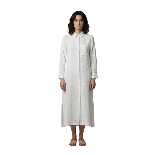 VITTORI-386 - HANAMI D'OR CHEMISIER VITTORI IVORY