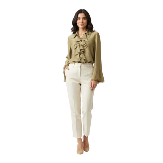 VRACY-384 - HANAMI D'OR CAMICIA VRACY SAGE 1384
