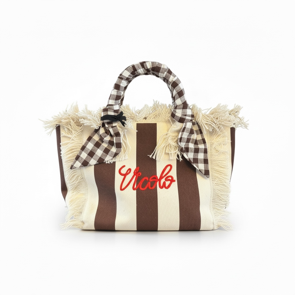 XAB0012 - VICOLO BORSA IBIZA SMALL MORO