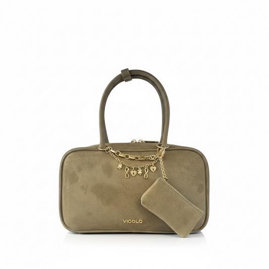 XAB0032 - VICOLO BORSA SLIDE VERDE