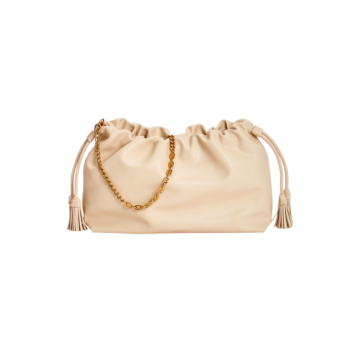 XAB0034 - VICOLO BORSA TASSEL BURRO