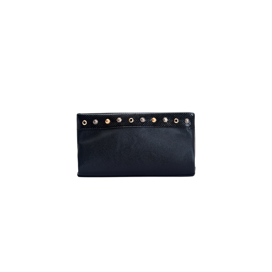 XAC0001 - VIVOLO Borsa Rebel Clutch Ecopelle NERO