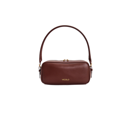 XAC005 - VICOLO Borsa Trunk MOKA