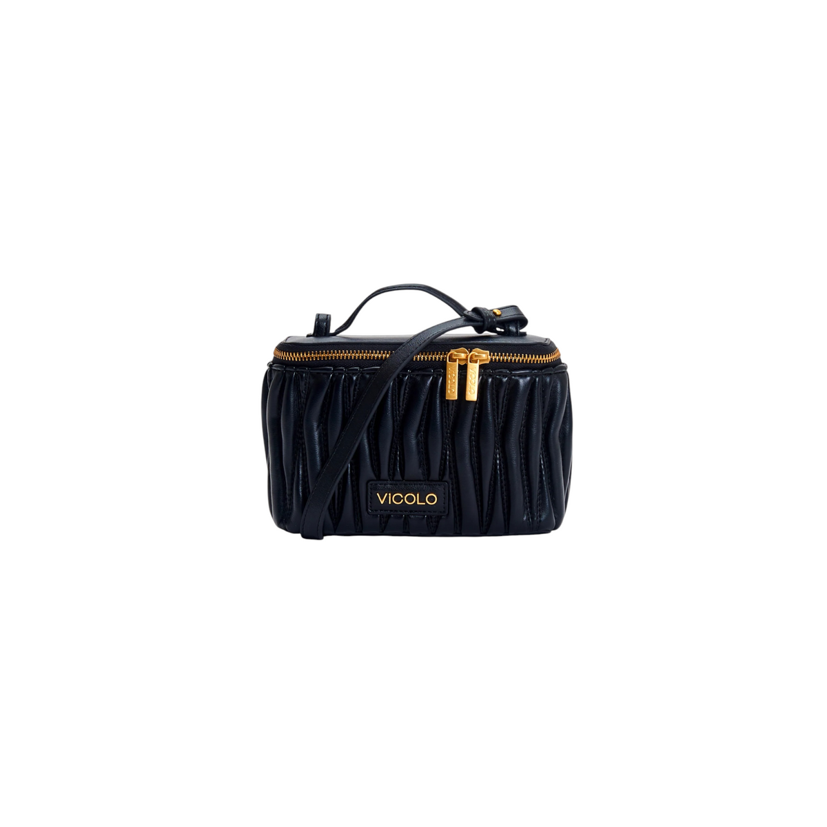 XAC0053 - VICOLO Borsa Charlotte NERO
