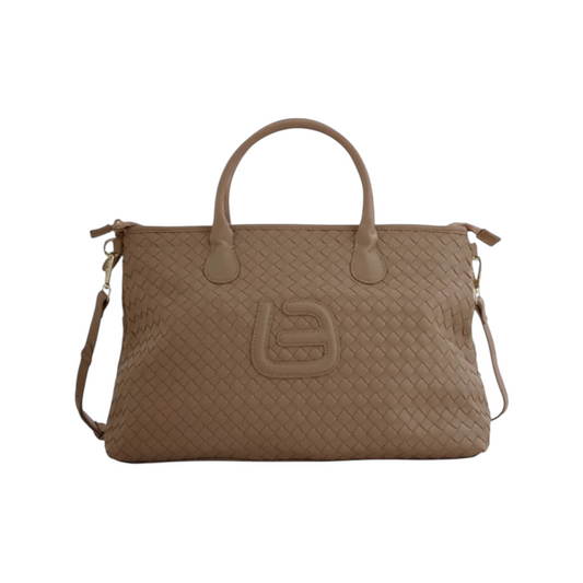 BALEASQUARINT - LA FILLE DES FLEURS BORSA BALEARI SQUARED BROWN