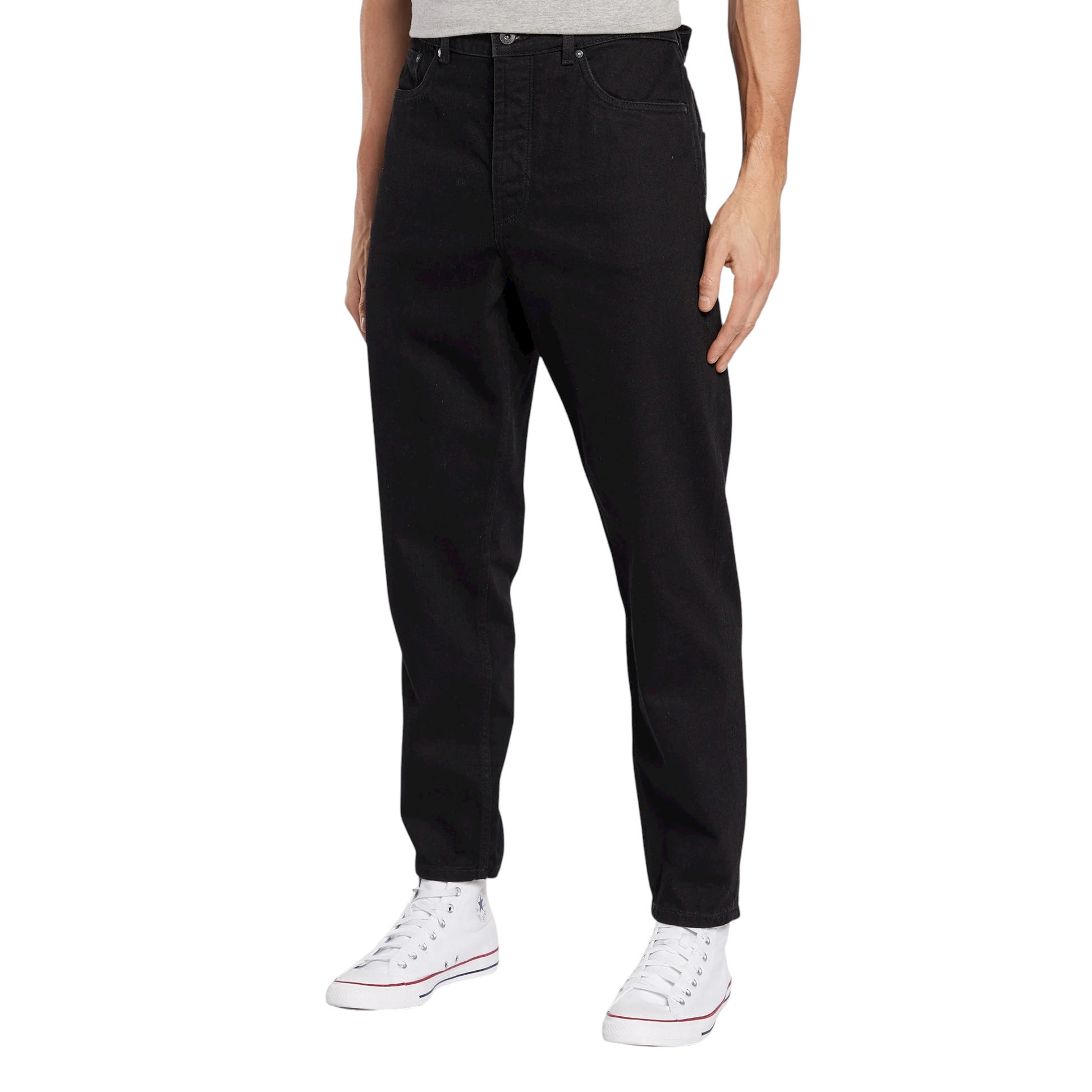 solid jeans DYLAN 21107174 nero relaxed fit