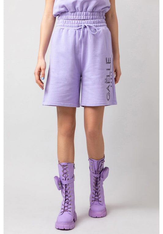 Gaelle Paris - Fleece Bermuda shorts